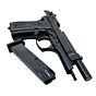 Bruni pistola a salve M92 8mm FULL-AUTO (nera)