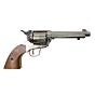 Bruni pistola a salve 380 revolver SAA.45 style (nickelata)