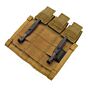Pantac porta caricatore triplo pistola malice tan