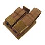 Pantac porta caricatore doppio pistola malice coyote brown