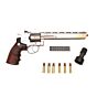Wg pistola a co2 revolver full metal inox (8 pollici)