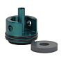 GATE testa cilindro PROTECTOR con DOPPIO-ORING per gear box ver.2 (azzurra)