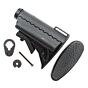 G&p calcio stubby stock per fucile elettrico m4 (nero)