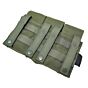 DEFCON5 tasca tripla per caricatore AK/M4 (verde)