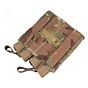 Emerson double open top m16 mag + pistol mag pouch (multicam)
