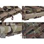 Emerson tasca aperta tripla caricatori m16 + caricatori pistola (multicam)