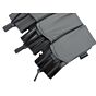 Emerson tasca tripla LIGHT porta caricatore m16 per tattico frame Plate carrier (wolf grey)