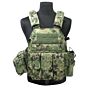 Emerson 6094 style plate carrier with 3 pouches (aor2)