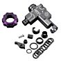GATE EON T hop-up TITANIUM CNC full set per fucile elettrico M4 (ghiera viola)