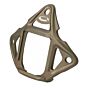 EVG piastra porta visore NVG OPS Skeleton style per elmetti (dark earth)