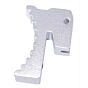 5KU grilletto in alluminio LEAP Tipo-3 per pistola a gas hi capa (silver)