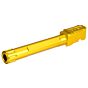 5KU canna esterna FI 9mm style con filetto per pistola g17/g18 (dorata)