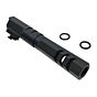 5KU EXAGON 4.3"" aluminum outer barrel for Hi Capa gas pistol (black)