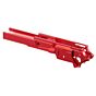 5KU Set Castello alluminio CNC 3.9" SV type-1 per pistola a gas Marui HI-CAPA (rosso)