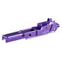 5KU Set Castello alluminio CNC 3.9" RAIL type-3 per pistola a gas Marui HI-CAPA (viola)