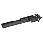 5KU Set Castello alluminio CNC 4.3"RAIL type-2 per pistola a gas Marui HI-CAPA (nero)