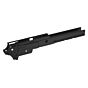 5KU Set Castello alluminio CNC 4.3"RAIL type-2 per pistola a gas Marui HI-CAPA (nero)