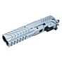 5KU Set Carrello & Castello alluminio MATRIX CNC per pistola a gas Marui HI-CAPA (grigio)