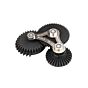 Modify gruppo ingranaggi in acciaio SMOOTH con chiave per gearbox 6mm (16.32:1) Hi Speed
