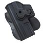 Wosport fondina QR per pistola glock nera (sinistra)