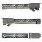 5KU canna esterna alluminio ZEV style con filetto per pistola MARUI G19 (tungsten)