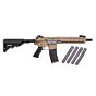 G&G m4 cm18 mod1 combat machine electric gun (tan body)