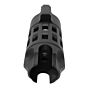 G&p spegni fiamma capture iron bars per fucili elettrici (nero)