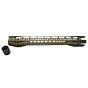 G&P astina MOTS II Phantom Keymod da 16.2 pollici per fucile elettrico m4 (tan)