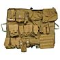 G&p set tasche modulari per tattico ciras (tan)