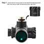 Discovery HD 4-24x50sfir FFP rifle scope (with mount rings)