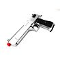 HFC pistola a gas Magnum 50 ae (cromata)