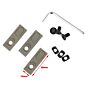 SOTAC AS style nylon cable clip set for M-LOK handguards (dark earth)