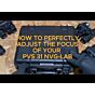 Come regolare il fuoco del PVS31 NVG-LAB