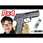 Px4 ガスブローバック東京マルイ ノンフロンガス実射  マック堺エアガン開封レビュー