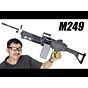M249 mk1 ミニミ 軽機関銃 LMG 【2500連発】A&K 電動ガン マック堺 エアガンレビュー