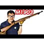 S&T M1903 【高い命中精度のスナイパーライフル】ボルトアクション エアーコッキング ライフル リアルウッド マック堺 エアガンレビュー