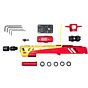 CTM Carrello SPLIT SLIDE per pistola a gas Marui Hi Capa 5.1 (rosso/gold)