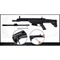ICS fucile elettrico CXP-APE Keymod rifle (nero/tan)