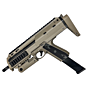 CTM KIT MP7 SMG per pistola a gas AAP01 (tan)