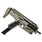 CTM KIT MP7 SMG per pistola a gas AAP01 (tan)