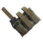 Proud tasca porta caricatore 3+3 m4/pistola verde
