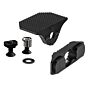 JJ airsoft ferma pollice regolabile TMRS V2 multiuso per astine (nero)