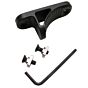 JJ airsoft grip hand stop B5K per astine M-LOK (nera)