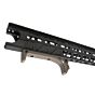 JJ airsoft grip curva multiuso per astine M-LOK (tan)