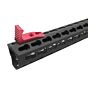 JJ airsoft SRL BARRICADE hand stop MOD2 for keymod handguards (red)