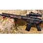 JJ airsoft Vp23 angle grip for Keymod & M-LOK hand guards (red)