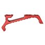 JJ airsoft Vp23 angle grip for Keymod & M-LOK hand guards (red)