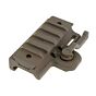 JJ airsoft estensione 20mm a sgancio rapido per flat top m4 (tan)