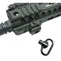 JJ airsoft sling mount with QD ring for 20mm rails