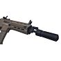 JJ airsoft silenziatore KAC-QDC CQB con spegnifiamma per fucile elettrico 14mm-
